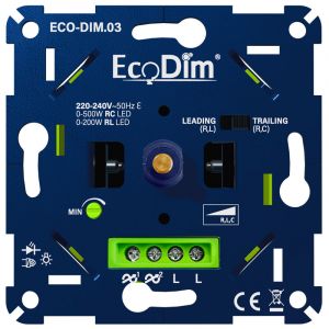 Led dimmer inbouw 0-500W | ECO-DIM.03