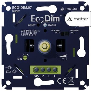 Matter led dimmer draai 0-250W | ECO-DIM.07 Matter