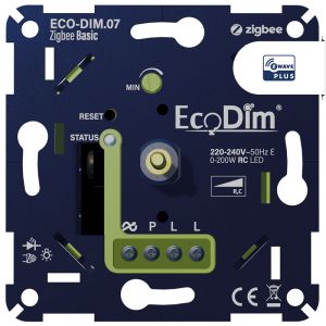 Z-Wave led dimmer draai 0-250W | ECO-DIM.07 Z-Wave