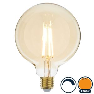 Comorama Ophef Uitdrukking Led filament E27 bulb flame 3.5W dimbaar (A60)